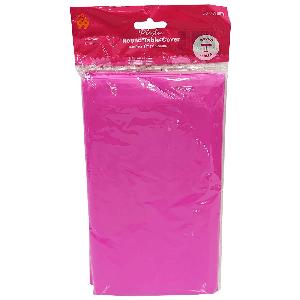 Party PG Round Table Cover Solid Dia Pink