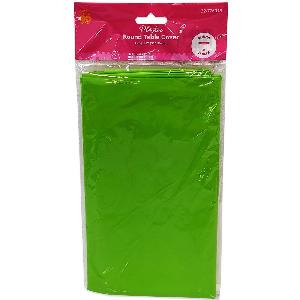 Party PG Round Table Cover Solid Dia lime