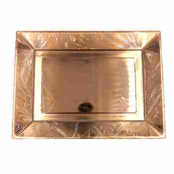 Party Catering Rectangle Tray Rose Gold