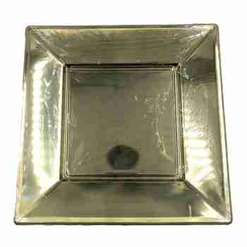 Party Catering Square Plate Tray Gold