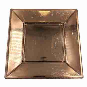 Party Catering Square Plate Tray Rose Gold