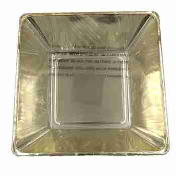 Party Catering Square Bowl tray Gold
