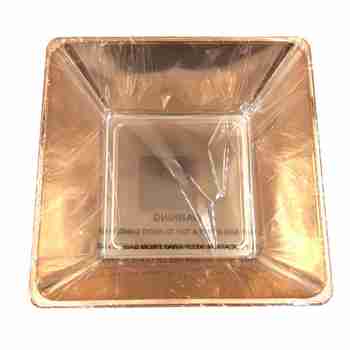 Party Catering Square Bowl tray Rose Gold