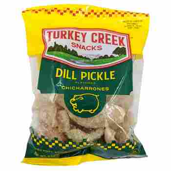 Turkey Creek Pork Skins Dill Pickle 2oz